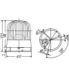 Hella Junior F 12V Opbouw/Geschroefd - 2RL 007 550-001 - Verlichting - Verstralershop