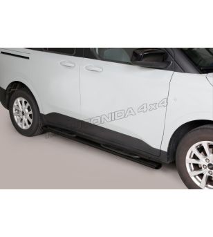 Sidebars - Misutonida - Grand Pedana - Oval - Black Matte - Ford - Courier - 2024+