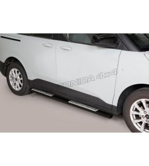 Sidebars - Misutonida - Design - Oval - Black Matte - Ford - Courier - 2024+
