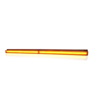Blitzleuchte - WAS - DNU - Neon - 54cm - mehrere Blitzmuster - Blau - R65 - 12V-24V