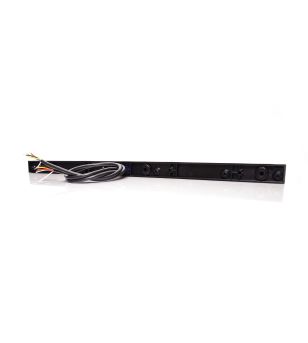Blixtljus - WAS - W260 - Neon - 54cm - flera blixtmönster - Bärnsten - R65 - 12V-24V -