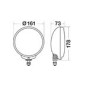Driving light - Hella - Comet FF 500 - 6.3" - 16.1cm - Driving - Set