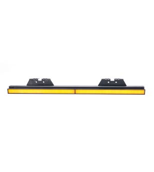 Markeringsljus - WAS - W260 Markeringsljus och blinkers - Neon - 54cm - 2 Blinkers-modul - Bärnsten - 12V-24V 