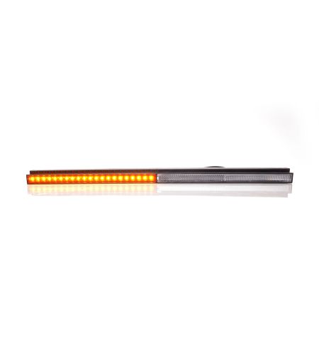 Richtingaanwijzer - WAS - W260 - Neon - 21.1" - 53.5cm - Amber/Rood - Rood - 12V-24V