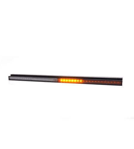 Blinker - WAS - DNU - Neon - 54cm - LED - Dynamisches Blinklicht - Amber/Rot - Rot - 12V-24V