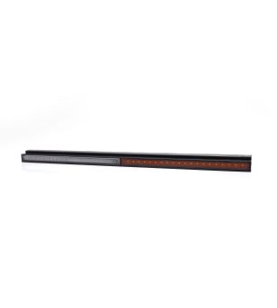 Blinker - WAS - DNU - Neon - 54cm - LED - Dynamisches Blinklicht - Amber/Rot - Rot - 12V-24V