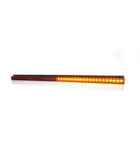 Indicator - WAS - W260 - 21.1" - 53.5cm - Smoke - Amber - 12V-24V