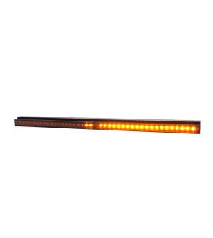 Indicator - WAS - W260 - Left - 54cm - LED - Dynamic indicator - smoke - Amber - 12V-24V