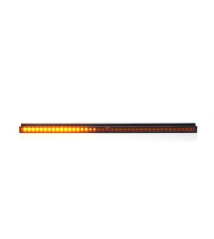 Blinker - WAS - W260 - Rechts - 21.1" - 53.5cm - LED - Dynamisches Blinklicht - Smoke - Amber - 12V-24V