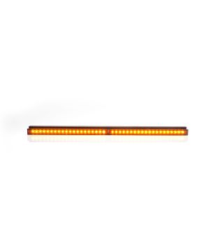 Blinker - WAS - DNU - Rechts - 54cm - LED - Dynamisches Blinklicht - smoke - Amber - 12V-24V