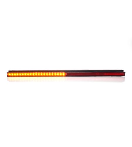Achterlicht - WAS - W260 - Neon - 21.1" - 53.5cm - Rood - Richting - Reflector - 12V-24V