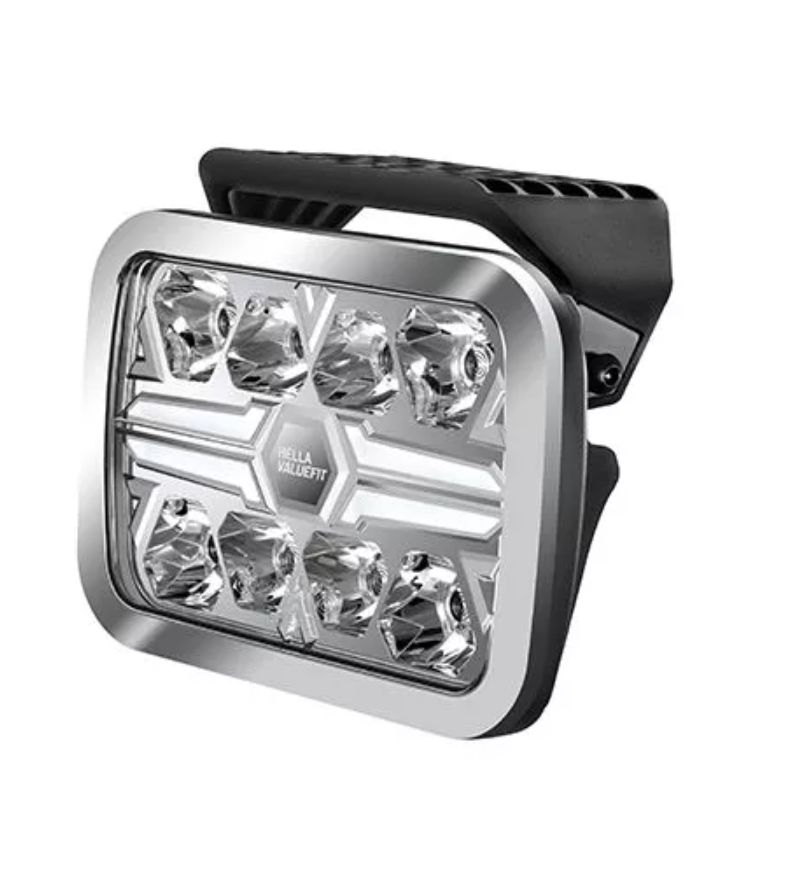 Verstraler - Hella - Blade - Hangende montage - 8.7" - 22.2cm - RVS/Chrome - Positielicht - Driving Verstraler - Hella - Blade - Hangende montage - 8.7" - 22.2cm - RVS/Chrome - Positielicht - Driving