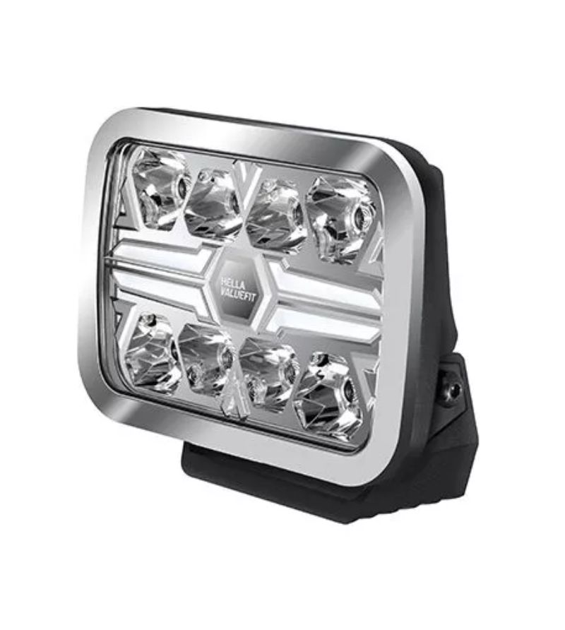 Driving light - Hella - Blade - Standing assembly - 9'' - stainless steel/chrome - Position light - Driving Driving light - Hella - Blade - Standing assembly - 9'' - stainless steel/chrome - Position light - Driving