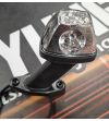 Begrenzungsleuchten - SIM - 3199 Large - Links - Chrom - LED - Weiß/Amber/Rot - 12V-24V 
