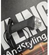 Side marker light - SIM - 3199 Large - Right - Chrome - LED - White/Amber/Red - 12V-24V