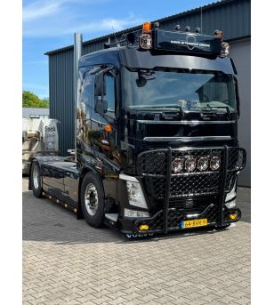 Extraljus - Luminalights - Power X 9 - 9'' - Positionsljus Vit/Bärnsten - 1 blixtmönster - Driving -