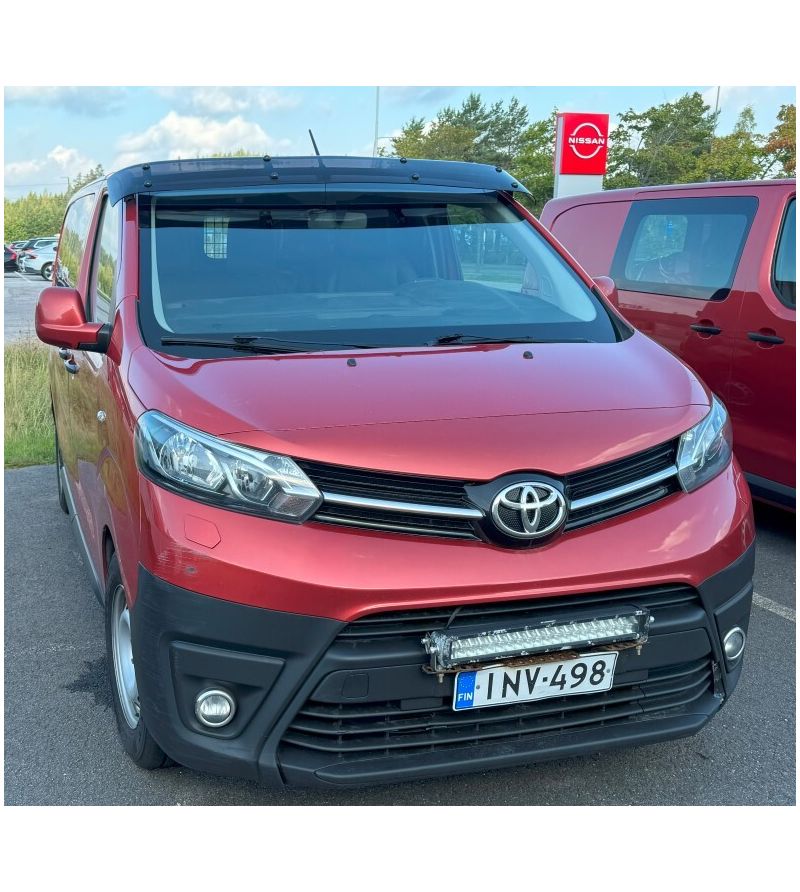 Zonneklep - Smoke - Opel - Vivaro - 2019+ Zonneklep - Smoke - Opel - Vivaro - 2019+