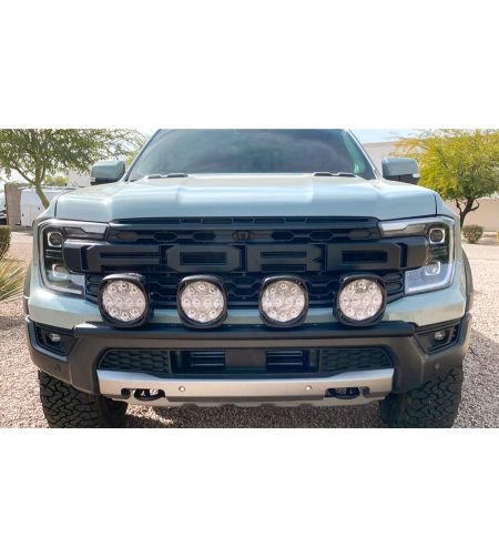 Ljusbåge - Foutz - Front Light Mount - Svart Matt - Ford - Ranger - Raptor - 2024+