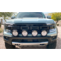 Light mounting bar - Foutz - Front Light Mount - Black matte - Ford - Ranger - Raptor - 2024+