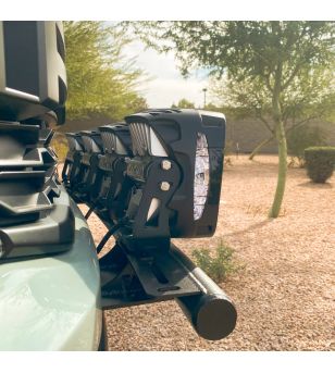 Light mounting bar - Foutz - Front Light Mount - Black Matte - Ford - Ranger - Raptor - modular bumper - 2024+