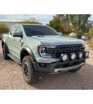 Ljusbåge - Foutz - Front Light Mount - Svart Matt - Ford - Ranger - Raptor - modulär stötfångare - 2024+