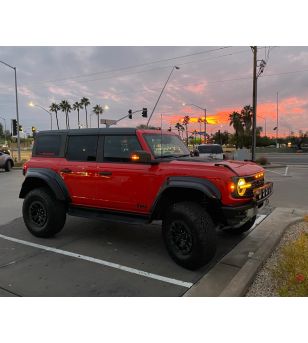 Light mounting bar - Foutz - Front Light Mount - Black Matte - Ford - Bronco - Raptor - 2021+