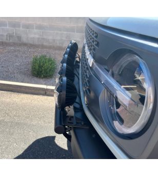Light mounting bar - Foutz - Front Light Mount - Black Matte - Ford - Bronco - Raptor - 2021+