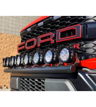 Ljusbåge - Foutz - Front Light Mount - Svart Matt - Ford - F150 - Raptor - 2021+