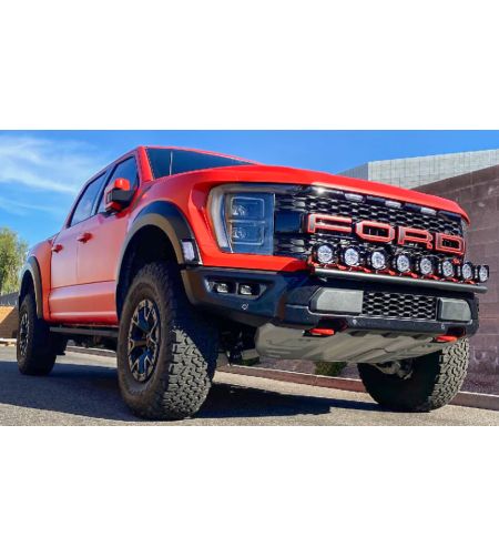 Lampenbügel - Foutz - Front Light Mount - Schwarz matt - Ford - F150 - Raptor - 2021+