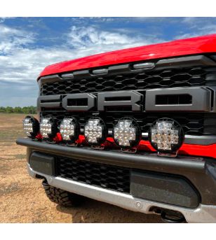 Light mounting bar - Foutz - Front Light Mount - Black Matte - Ford - F150 - Raptor - 2021+