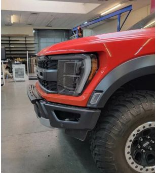 Light mounting bar - Foutz - Front Light Mount - Black Matte - Ford - F150 - Raptor - 2021+