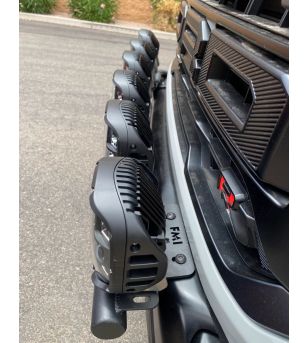 Ljusbåge - Foutz - Front Light Mount - Svart Matt - Ford - F150 - Raptor - modulär stötfångare - 2024+