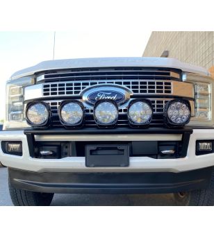Light mounting bar - Foutz - Front Light Mount - Black Matte - Ford - F250 - 2017-2022