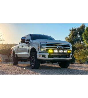 Light mounting bar - Foutz - Front Light Mount - Black Matte - Ford - F250 - 2023+