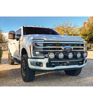 Ljusbåge - Foutz - Front Light Mount - Svart Matt - Ford - F250 - 2023+