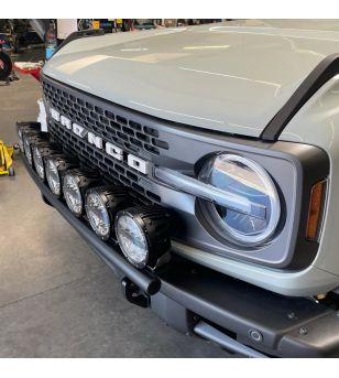 Light mounting bar - Foutz - Front Light Mount - Black Matte - Ford - Bronco - 2021+