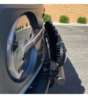 Ljusbåge - Foutz - Front Light Mount - Svart Matt - Ford - Bronco - 2021+