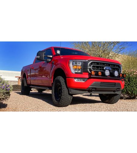 Lampenbügel - Foutz - Front Light Mount - Schwarz matt - Ford - F150 - 2021-2023