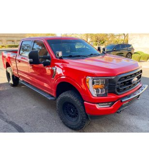 Ljusbåge - Foutz - Front Light Mount - Svart Matt - Ford - F150 - 2021-2023