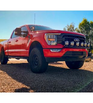 Ljusbåge - Foutz - Front Light Mount - Svart Matt - Ford - F150 - 2021-2023