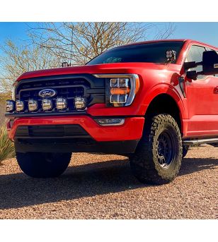 Light mounting bar - Foutz - Front Light Mount - Black Matte - Ford - F150 - 2021-2023