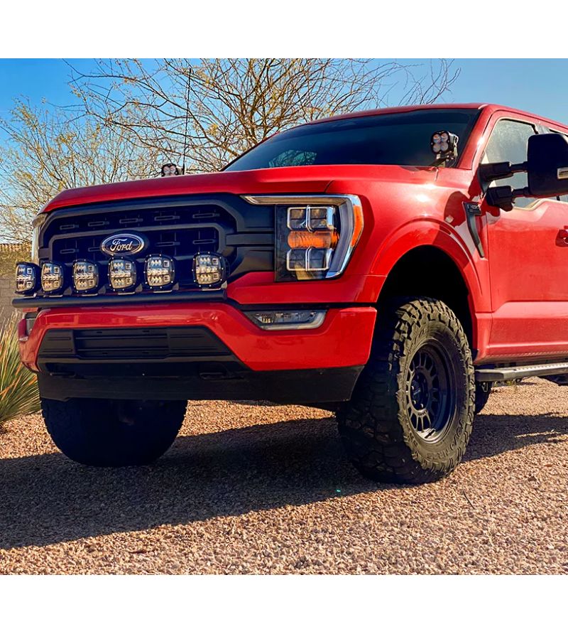 Light mounting bar - Foutz - Front Light Mount - Black Matte - Ford - F150 - 2021-2023 Light mounting bar - Foutz - Front Light Mount - Black Matte - Ford - F150 - 2021-2023