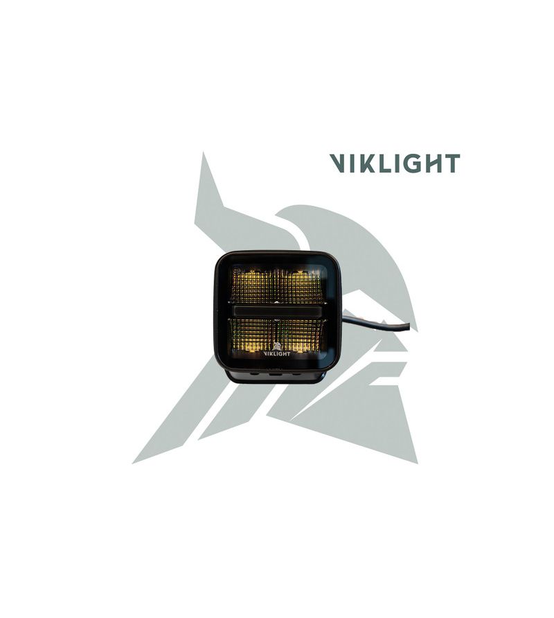 Arbeitsbeleuchtung - Viklight - Idun Plus - 3'' - smoke - Positionslicht Rot/Amber - Work / Scene Arbeitsbeleuchtung - Viklight - Idun Plus - 3'' - smoke - Positionslicht Rot/Amber - Work / Scene