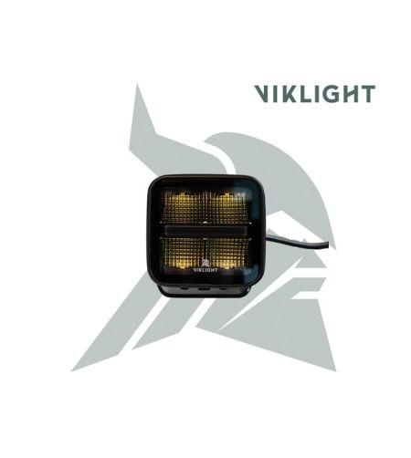 Arbeitsbeleuchtung - Viklight - Idun Plus - 3'' - smoke - Positionslicht Rot/Amber - Work / Scene