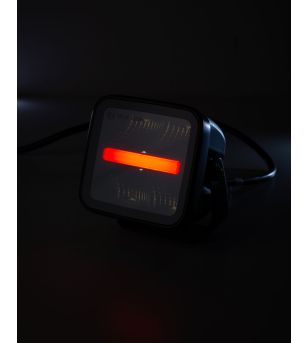 Arbeitsbeleuchtung - Viklight - Idun Plus - 3'' - smoke - Positionslicht Rot/Amber - Work / Scene