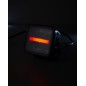 Work light - Viklight - Idun Plus - 3.3" - 8.4cm - Smoke - Position light Red/Amber - Work / Scene
