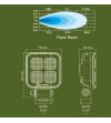 Arbeitsbeleuchtung - Ledson - Lumina SQ4 - 3'' - Work / Scene