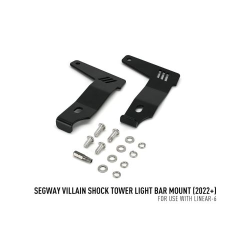Mounting - Lazer - Linear 6 - Shock Tower Lightbar Mount - Segway - Villain - 2022+