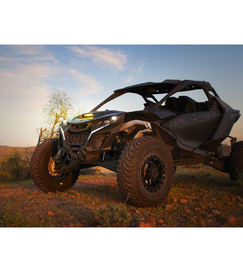 Montering - Lazer - Linear 6 - Kit för huvmontering - Can Am - Maverick - R Montering - Lazer - Linear 6 - Kit för huvmontering - Can Am - Maverick - R