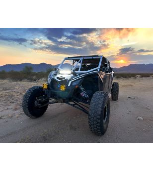 Mounting - Lazer - Carbon 6 - Shock Tower Lightbar Mount - Can Am - Maverick - X3 - 2017+